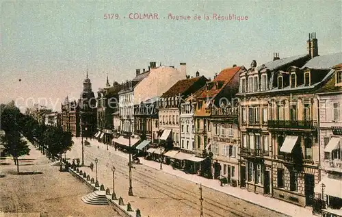 Colmar_Haut_Rhin_Elsass Avenue de la Republique Colmar_Haut_Rhin_Elsass