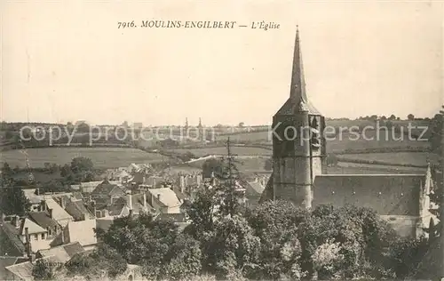 Moulins Engilbert Eglise Moulins Engilbert