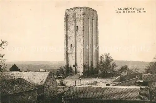 Loudun Tour de lancien Chateau Loudun
