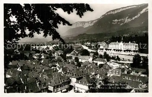 Saint Laurent du Pont Panorama vu de ND du Chateau Saint Laurent du Pont