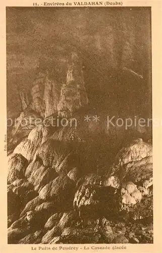 Valdahan_Valdahon Le Puits de Poudrey La Cascade glacee 