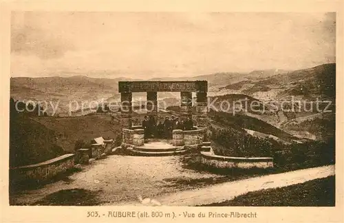 Aubure_Haut_Rhin Vue du Prince Albrecht Aubure_Haut_Rhin