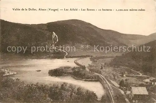 Alsace_Elsass Vallee de la Doller Lac Alfeld Lac Sewen Alsace Elsass