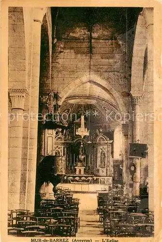 Mur de Barrez Eglise Interieur Mur de Barrez