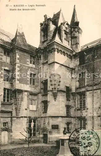 Angers Logis Barrault Musee des Beaux Arts Angers