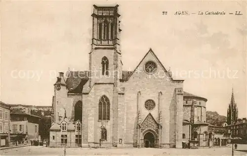 Agen_Lot_et_Garonne La Cathedrale Agen_Lot_et_Garonne