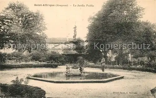 Saint Affrique Le Jardin Public Saint Affrique