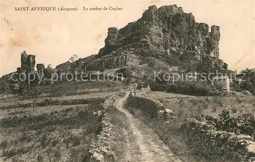 Saint Affrique Le rocher de Caylus Saint Affrique