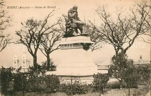 Rodez Statue de Monteil Rodez