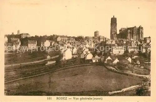 Rodez Vue generale Rodez