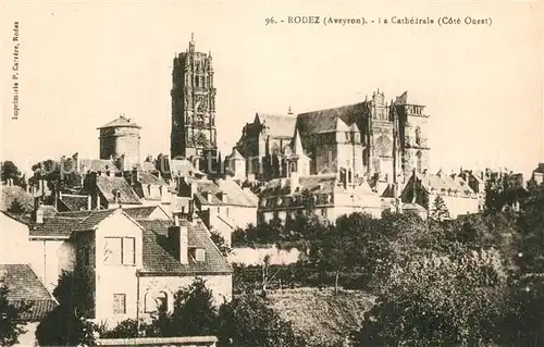 Rodez La Cathedrale Rodez