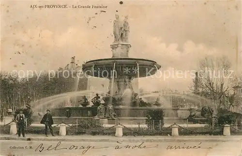 Aix en Provence La Grande Fontaine Aix en Provence