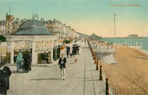 Hastings_East_Sussex The Parade Hastings_East_Sussex