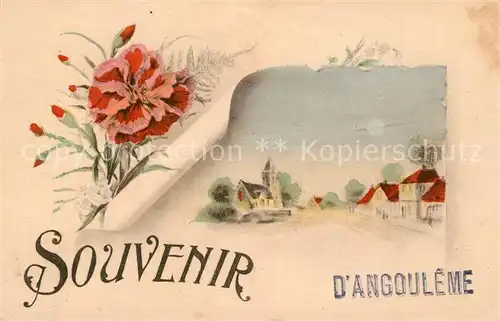 Angouleme Kuenstlerkarte Angouleme