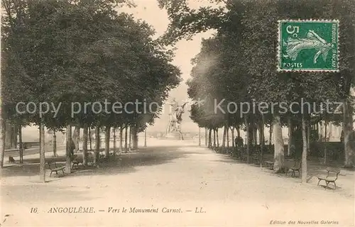 Angouleme Vers le Monument Carnot Angouleme