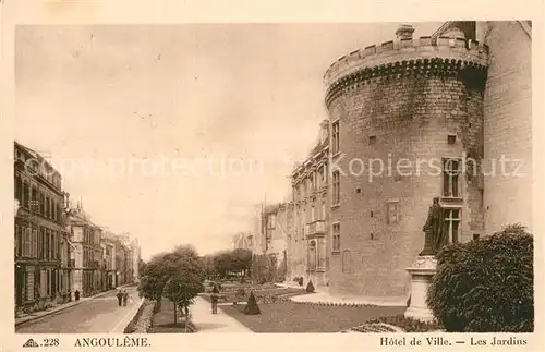 Angouleme Hotel de Ville Les Jardins Angouleme