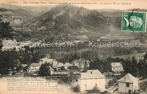 Cantal_Auvergne Vic sur Cere Station thermale et estivale tres frequentee Cantal Auvergne