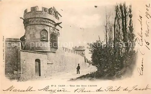 Caen Tour des Gens d Armes Caen