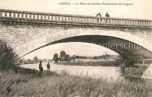 Cognac Le Pont de Crouin Perspective sur Cognac Cognac