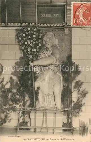 Saint Christophe sur Guiers Statue de Saint Christophe Saint Christophe sur Guiers