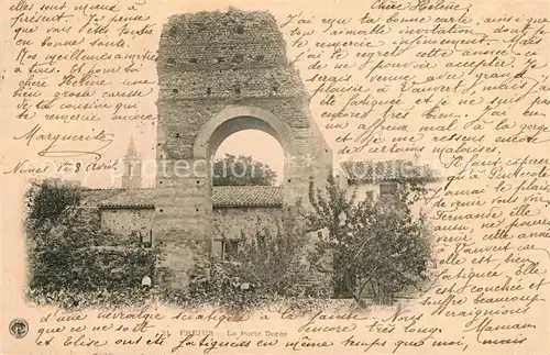 Frejus La Porte Doree Ruines Frejus