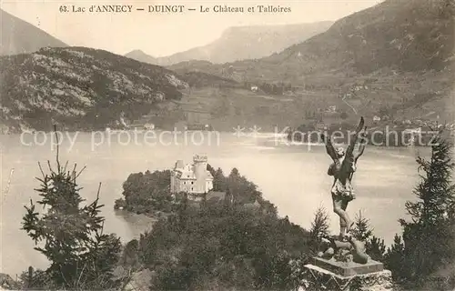 Duingt Lac d Annecy Chateau et Talloires Duingt