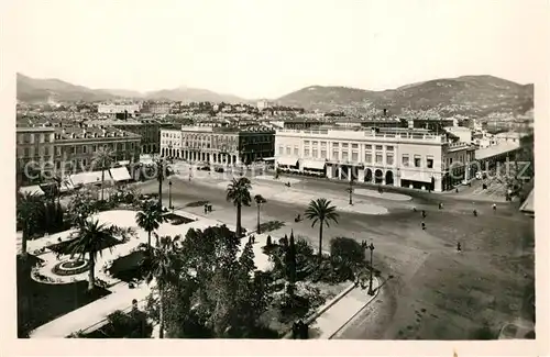 Nice_Alpes_Maritimes Place Massena vue prise de l Hotel Albert Ier Nice_Alpes_Maritimes