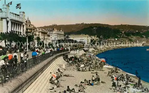 Nice_Alpes_Maritimes La plage Cote d Azur Nice_Alpes_Maritimes