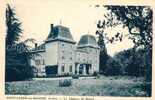 Saint Leger sur Roanne Chateau de Sevrac Saint Leger sur Roanne