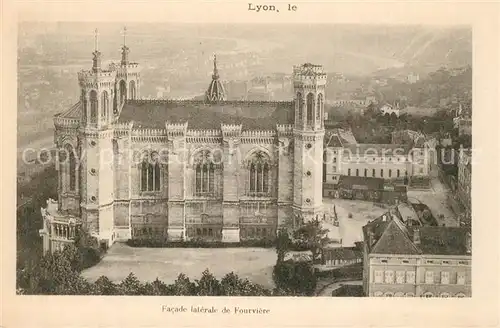 Lyon_France Basilique de Notre Dame de Fourviere Lyon France