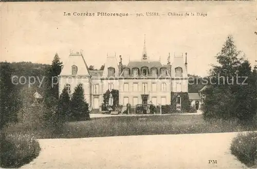 Ussel_Correze Chateau de la Diege Ussel Correze