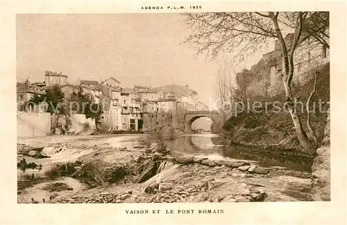 Vaison la Romaine_Vaucluse et le pont romain Vaison la Romaine