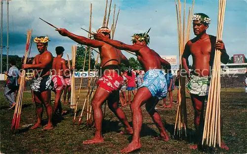 Tahiti_Polynesien Patia fa or javelin throwing Tahiti Polynesien