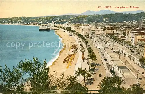 Nice_Alpes_Maritimes Vue prise du Chateau Cote d Azur Nice_Alpes_Maritimes
