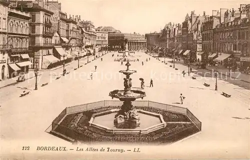 Bordeaux Les Allees de Tourny Fontaine Bordeaux