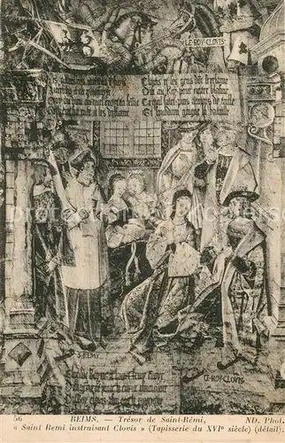 Reims_Champagne_Ardenne Tresor de Saint Remi Tapisserie du XVIe siecle Reims_Champagne_Ardenne