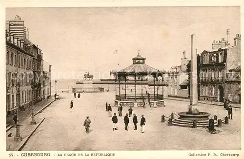 Cherbourg_Octeville_Basse_Normandie Place de la Republique Monument Cherbourg_Octeville