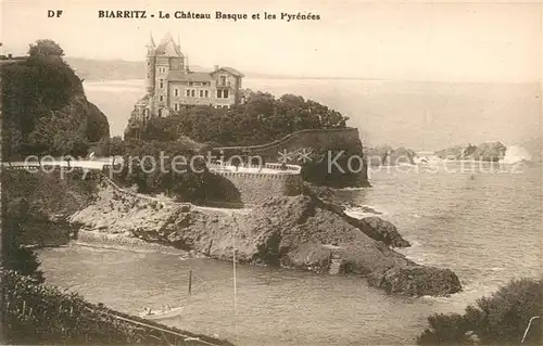 Biarritz_Pyrenees_Atlantiques Chateau Basque et les Pyrenees Biarritz_Pyrenees