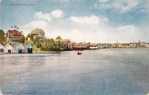 Charlevoix View from Lake Michigan 