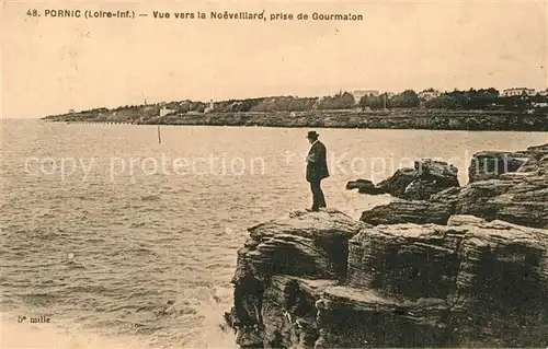 Pornic Vue vers la Noevelliard prise de Gourmalon Pornic