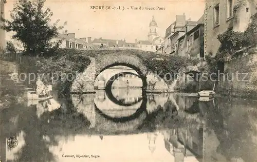 Segre Vue du vieux pont Segre