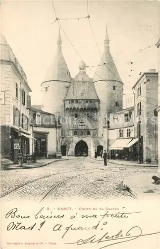 Nancy_Lothringen Porte de la Craffe Nancy Lothringen