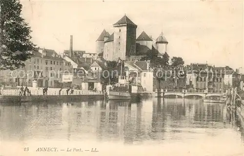 Annecy_Haute Savoie Le Port Annecy Haute Savoie