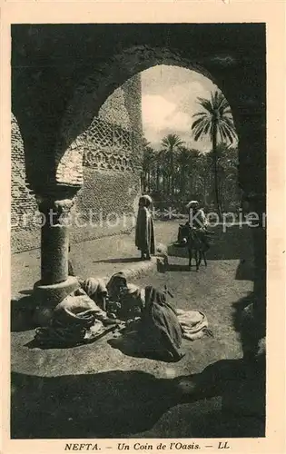 Nefta Un coin de l Oasis Nefta