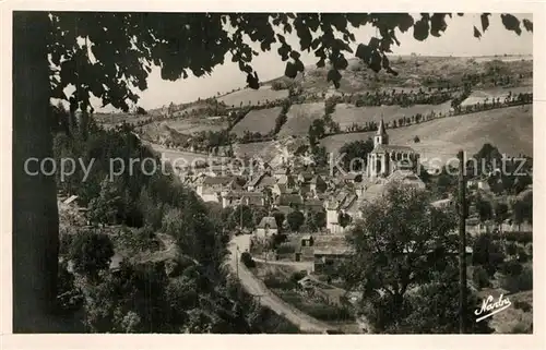 Chaudes Aigues Vue generale Station Thermale Eglise Chaudes Aigues