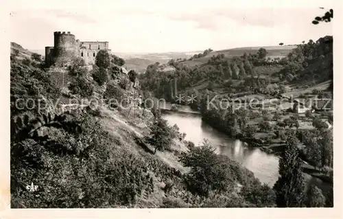 Chouvigny Panorama Vallee de la Sioule Chateau Feodal Chouvigny