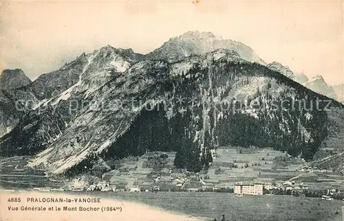Pralognan la Vanoise Vue generale et Mont Bochor Pralognan la Vanoise