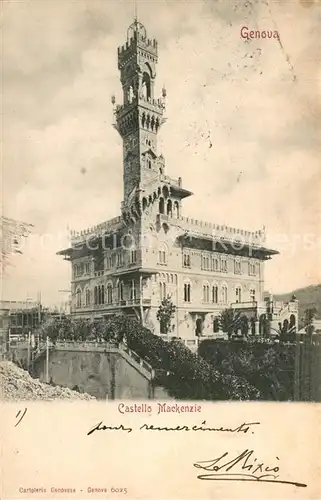 Genova_Genua_Liguria Castello Mackenzie Genova_Genua_Liguria