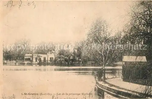 Saint Gratien_Oise Lac de la Princesse Mathilde Saint Gratien Oise