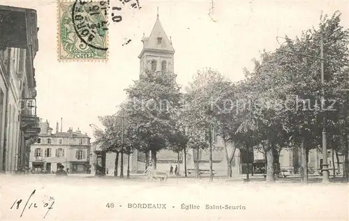 Bordeaux Eglise Saint Seurin Bordeaux